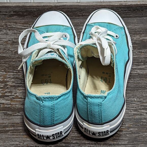 Converse Unisex Mint Green Classic Lace Up Sneaker Size Men's 6/Wos 8 - Picture 4 of 7